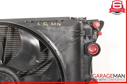 08-14 Mercedes W204 C250 E550 Engine Radiator Condenser Cooling Fan Motor Assy