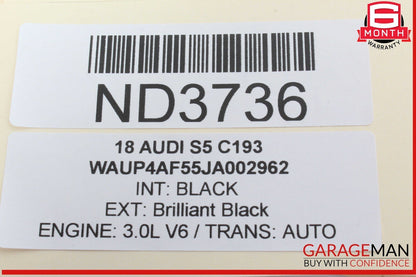 17-24 Audi S5 A4 Keyless Entry Antenna Module Unit 4M0907247A OEM