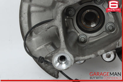11-16 BMW 528i 535i 550i F10 Rear Left Driver Side Spindle Knuckle Wheel Hub OEM