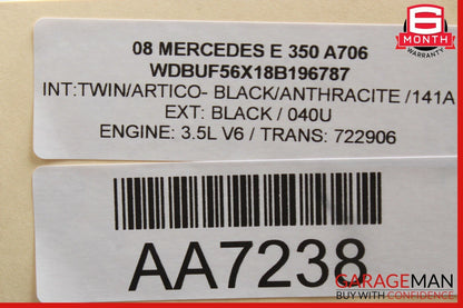 03-09 Mercedes W211 E350 E320 E550 Rear Left Side Door Lock Latch Actuator OEM