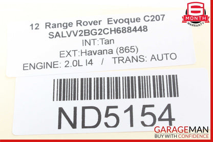 12-15 Range Rover Evoque Traction Control Hill Descent Switch Control Button OEM