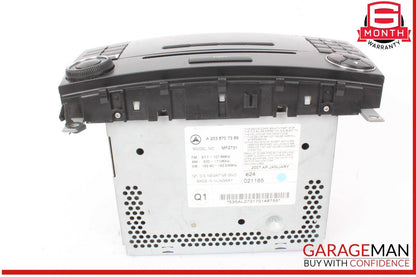 05-07 Mercedes W203 C230 C240 Radio Stereo Audio CD Player Head Unit AM FM OEM