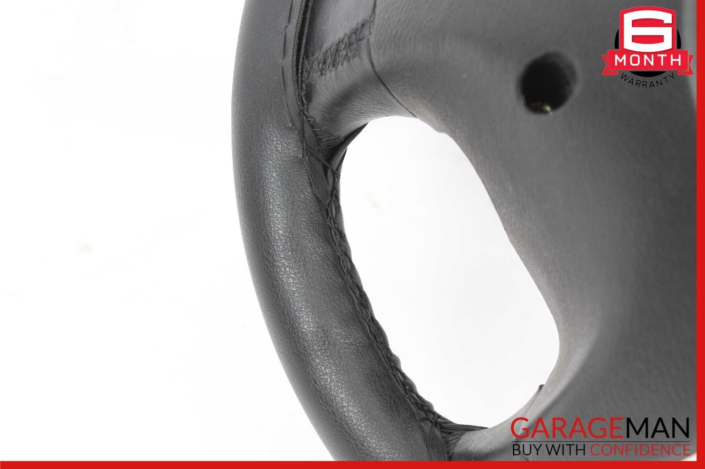 03-09 Mercedes R230 SL500 CLK350 Driver 4 Spoke Steering Wheel Black