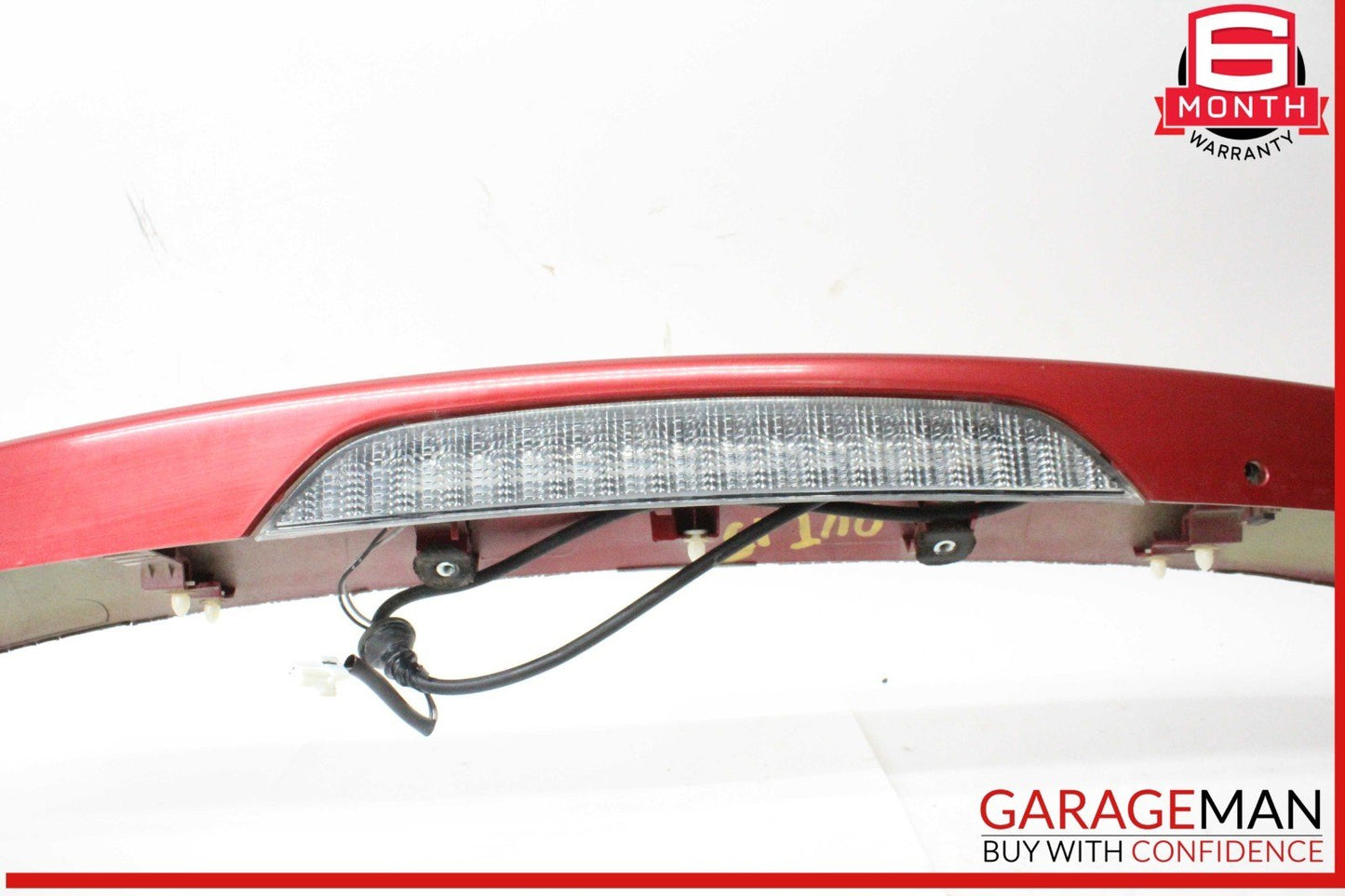 15-24 Mitsubishi Outlander Sport Tailgate Rear Upper Wing Spoiler Trim Red OEM