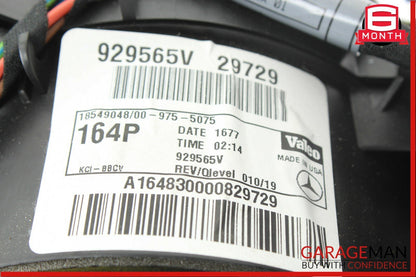 06-12 Mercedes X164 GL450 Rear Climate AC A/C Heater Blower Motor OEM