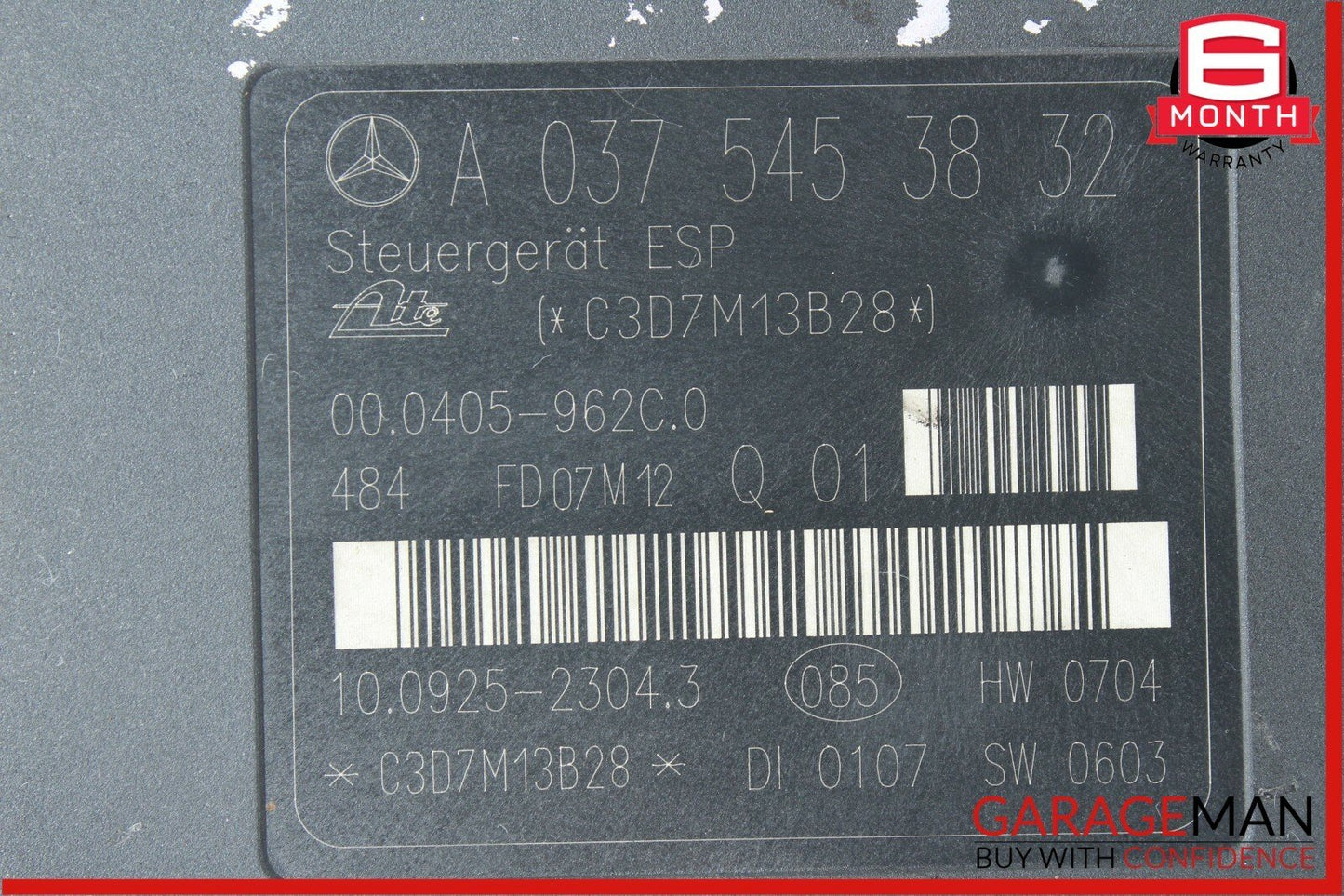 05-11 Mercedes R171 SLK350 ABS Anti Lock Brake Hydraulic Pump Module Unit OEM