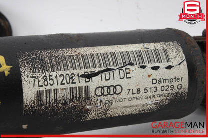 07-15 Audi Q7 Rear Left and Rear Right Side Shock Strut Absorber Set OEM