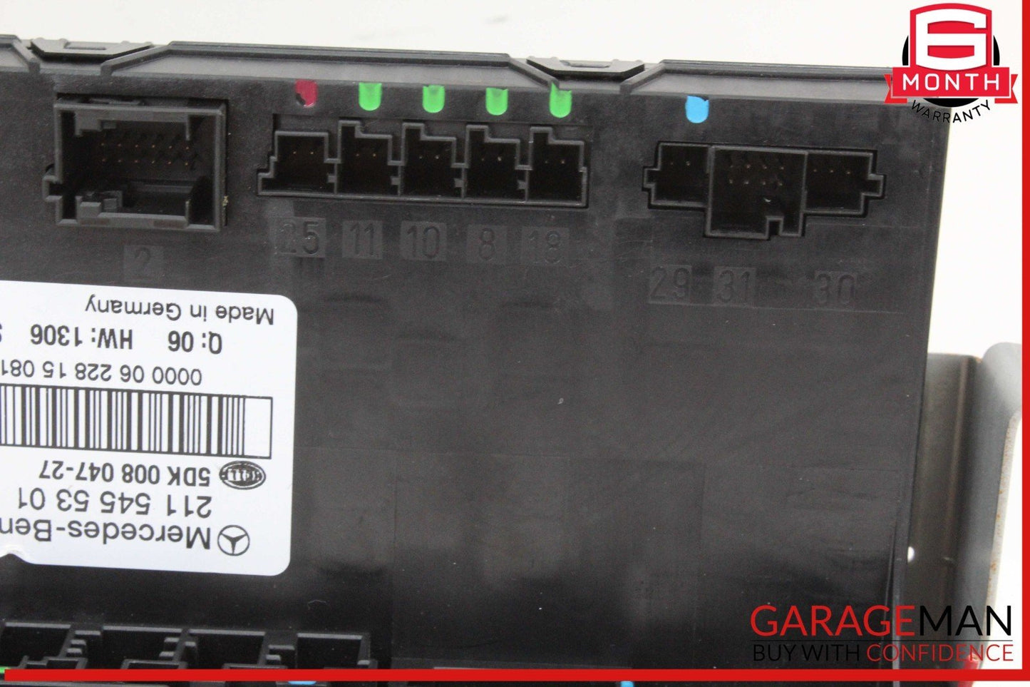 03-11 Mercedes W211 E550 E350 CLS350 Trunk Fuse Relay Box Control Module OEM