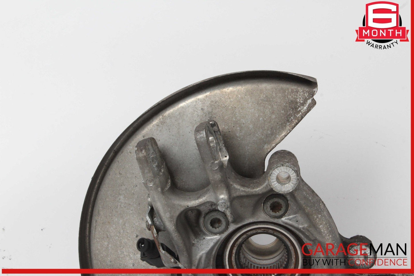 09-16 Audi S4 A4 Rear Left Driver Side Spindle Knuckle Wheel Hub 8K0505431AR OEM