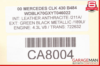 97-04 Mercedes W208 CLK430 Rear Right / Left Lower Suspension Control Arm OEM