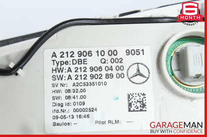 10-16 Mercedes W212 E350 Front Top Upper Overhead Dome Light Reading Map Lamp