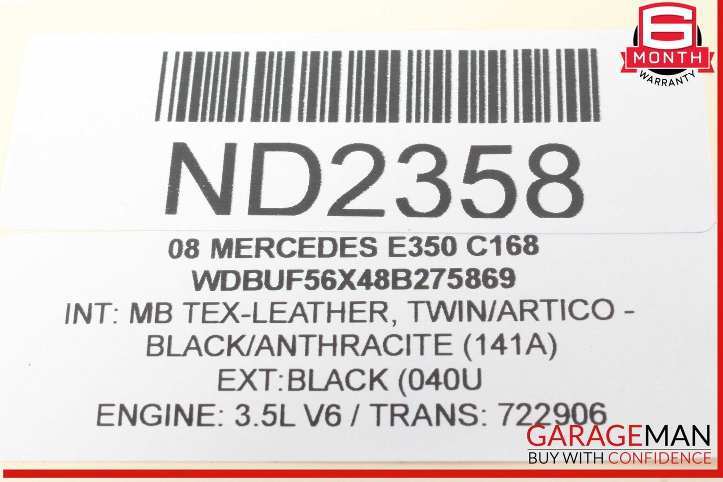 03-11 Mercedes W211 E350 SL500 Rear Right Side Thrust Arm Lower Control Arm OEM