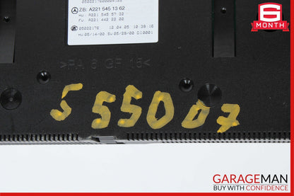 07-09 Mercedes W221 S550 CL550 Rear Trunk Relay Junction Fuse Box 2215451362 OEM