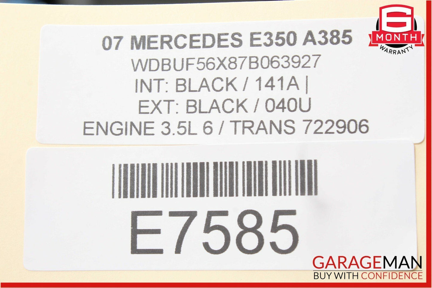 06-09 Mercedes W211 E350 Communication Control Module 2198200926 OEM