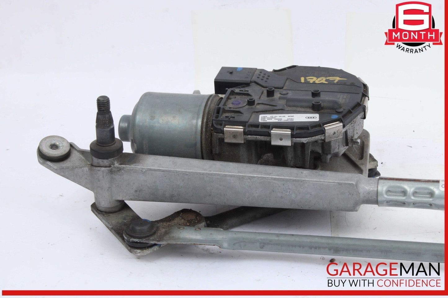 17-19 Audi Q7 Windshield Washer Wiper Motor Linkage Bosch 4M1955023B OEM