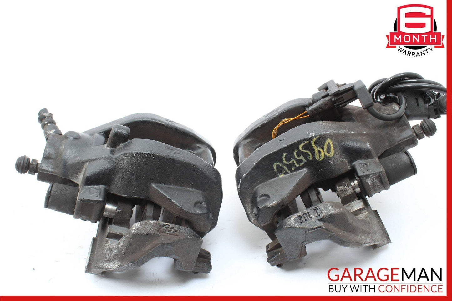 07-14 Mercedes W221 S400 CL550 Rear Left & Right Brake Caliper Calipers Set OEM