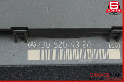 03-08 Mercedes R230 SL500 SL600 Front Left Side Under Seat Controller Module