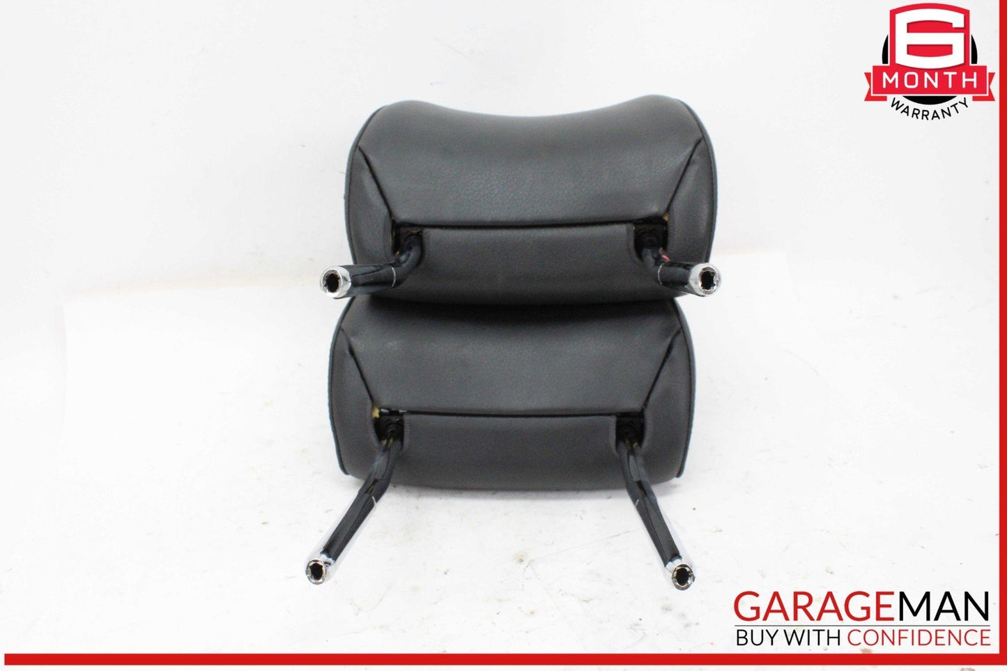 13-18 Audi Q3 Q5 Front Left and Front Right Side Head Rest Headrest Black OEM