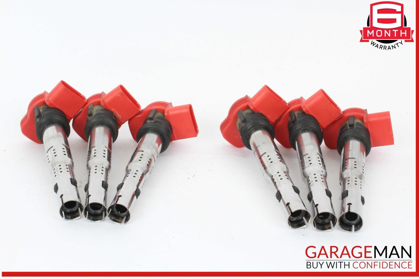 17-19 Audi Q7 Ignition Coil Coils Set of 6 06E905115F OEM