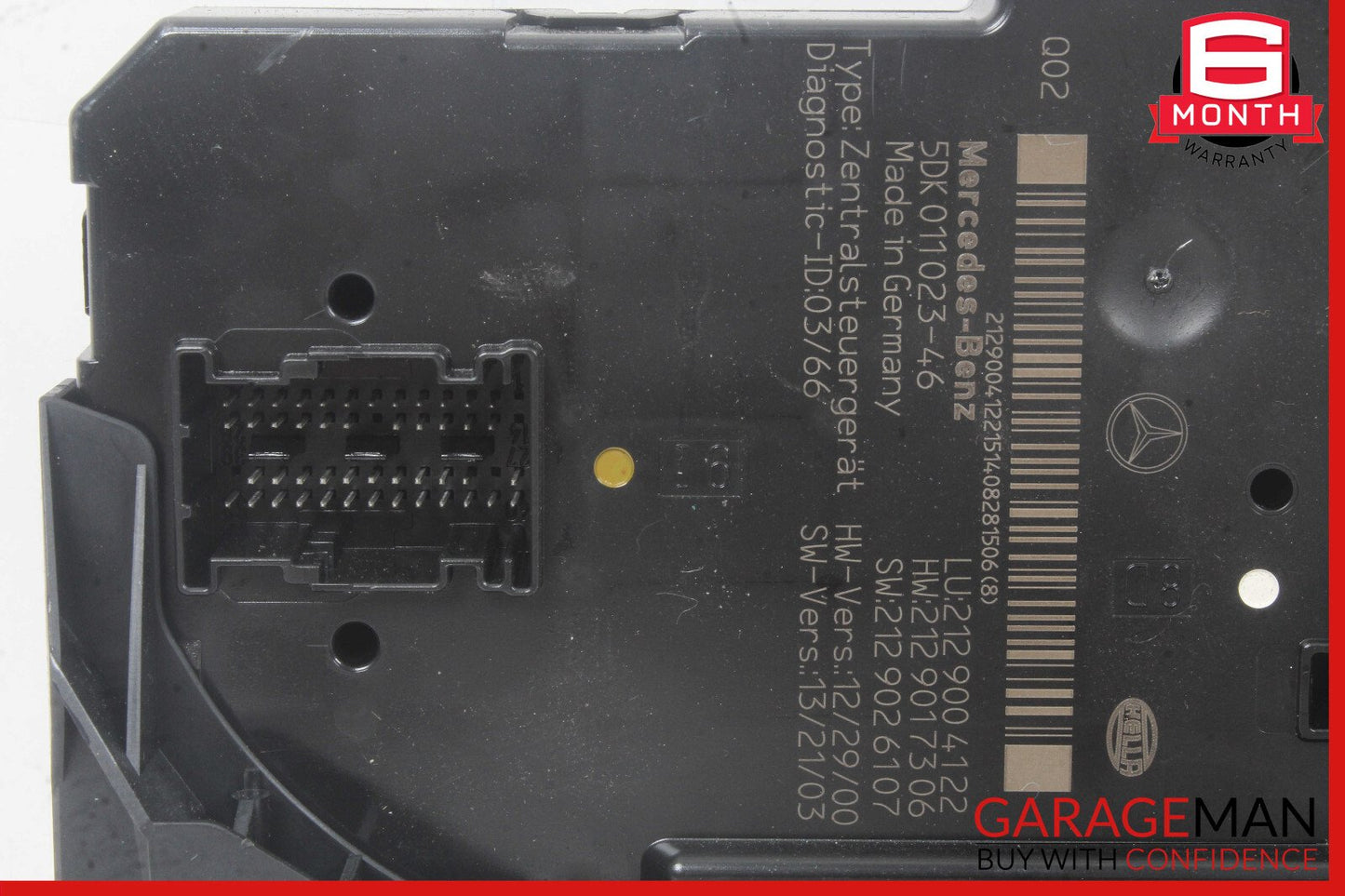 15-18 Mercedes W212 E350 Rear SAM Module Relay Fuse Box OEM