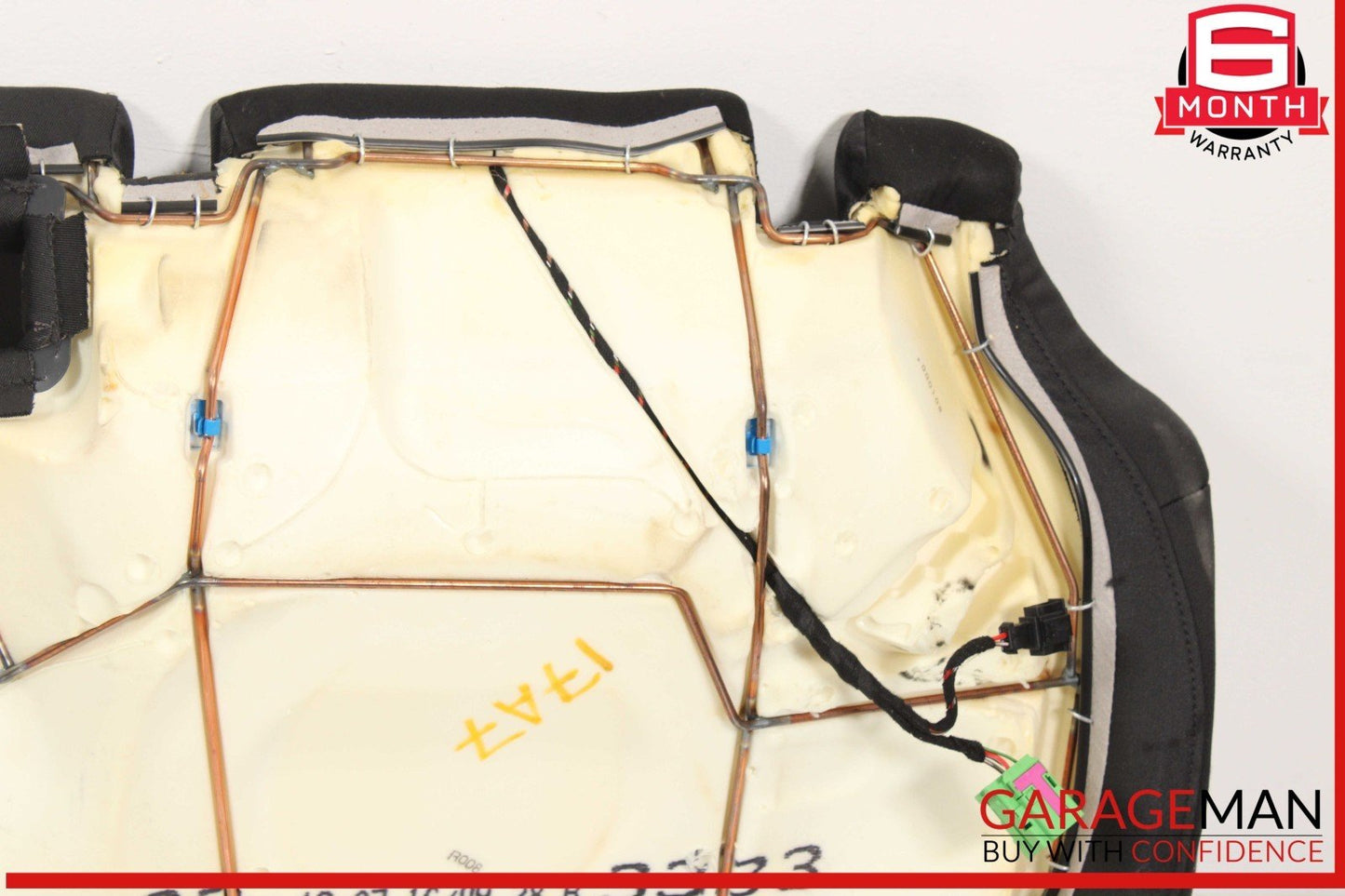 12-18 Audi A7 Rear Bottom Lower Seat Bench Cushion Cover Black OEM