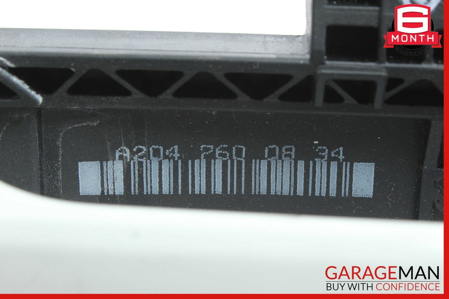 08-14 Mercedes W204 C350 C63 AMG Rear Right Side Exterior Door Handle Silver OEM