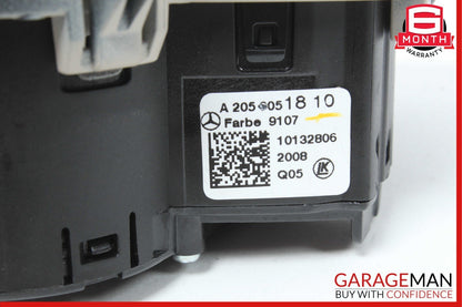 15-20 Mercedes W205 C300 Dash Dashboard Headlight Switch Control Panel Assembly