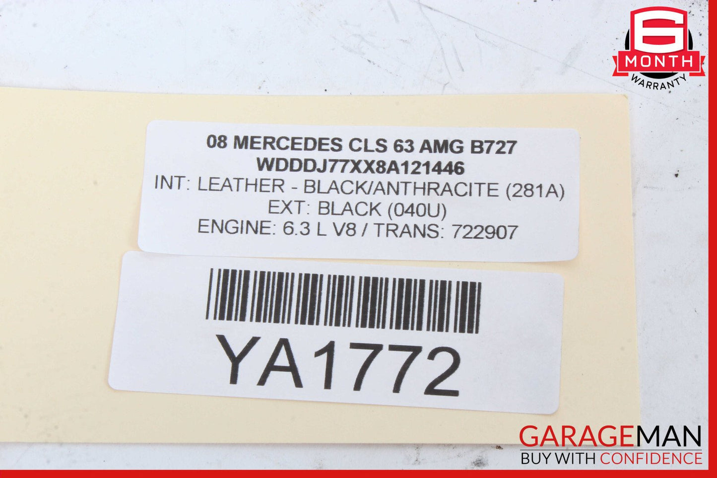 06-11 Mercedes W219 CLS63 Front Left Driver Side Door Control Module OEM