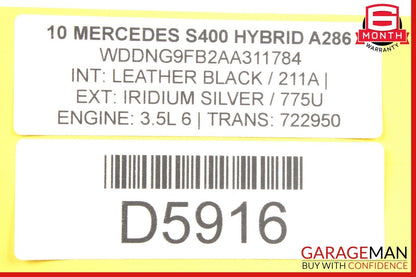 07-13 Mercedes W221 S400 S550 CL550 Head Light Lamp Headlight Switch Control OEM