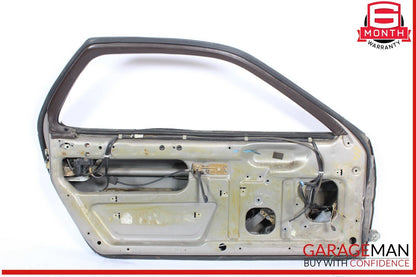 84-91 Porsche 928 S Front Left Side Exterior Door Shell Panel Gray OEM