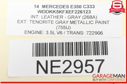 14-17 Mercedes W207 E350 E550 Front Left Side Dashboard AC A/C Air Vent OEM