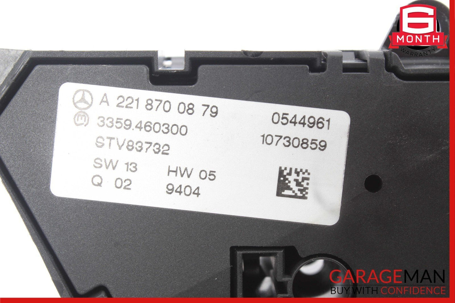 07-13 Mercedes W221 S63 AMG Rear Left Driver Seat Control Memory Switch OEM