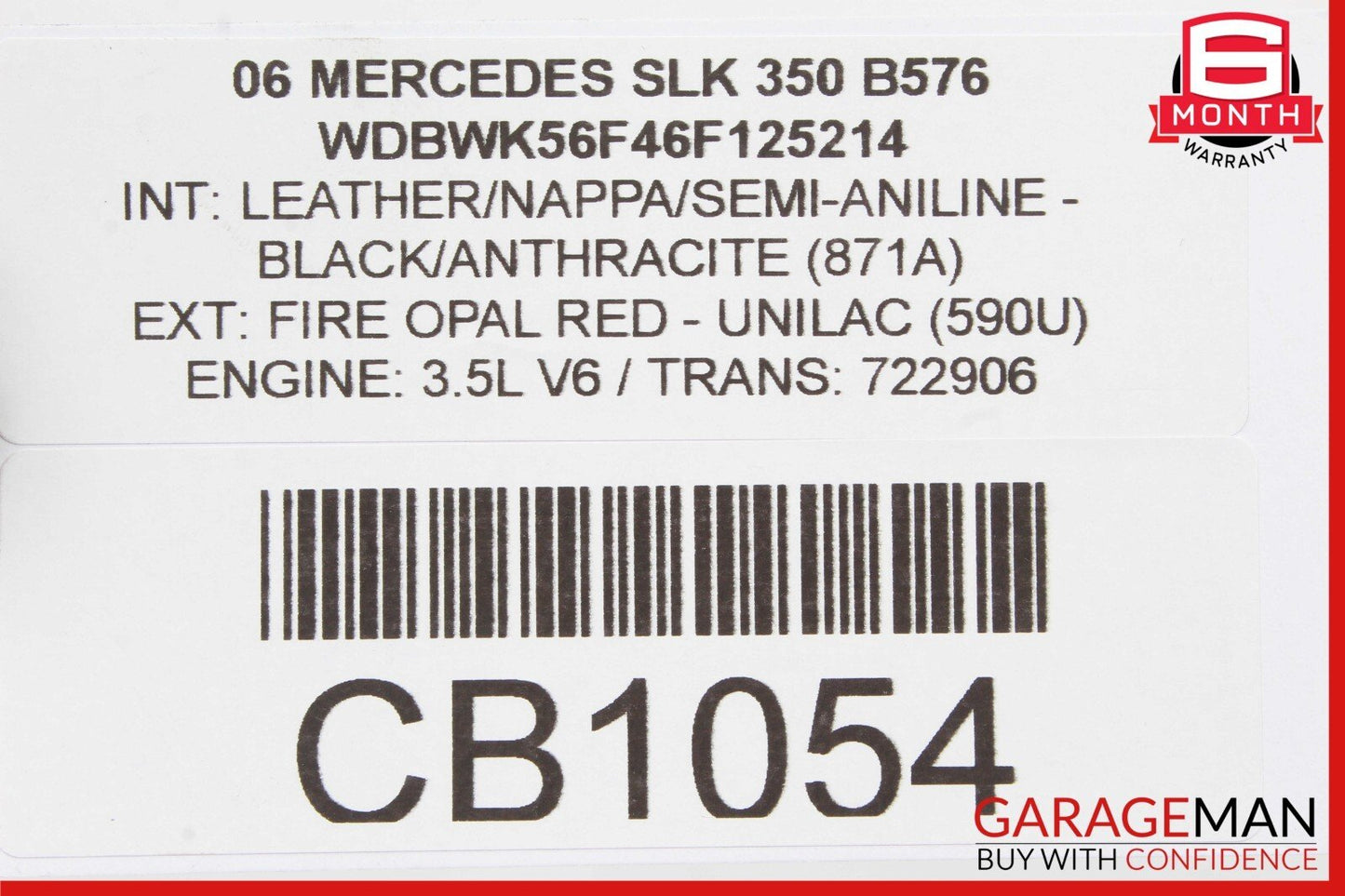 05-11 Mercedes R171 SLK280 SLK350 Front Right Passenger Side Lower Control Arm