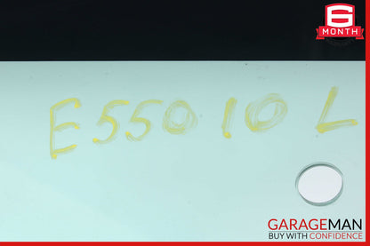 10-13 Mercedes W207 E350 E550 Coupe Rear Left Driver Quarter Window Glass OEM
