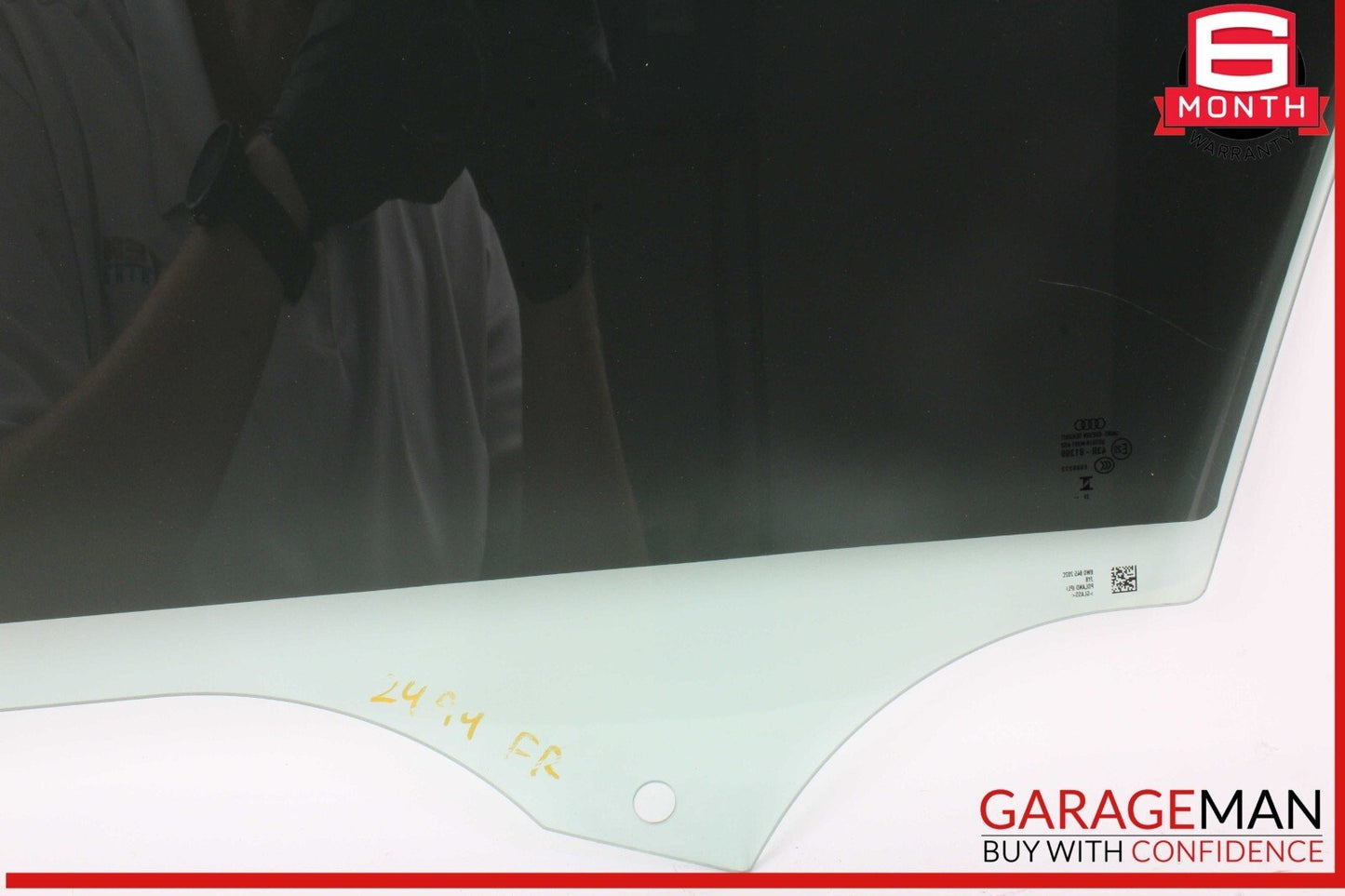 17-24 Audi A4 Front Right Passenger Side Door Window Glass 8W0845202C OEM