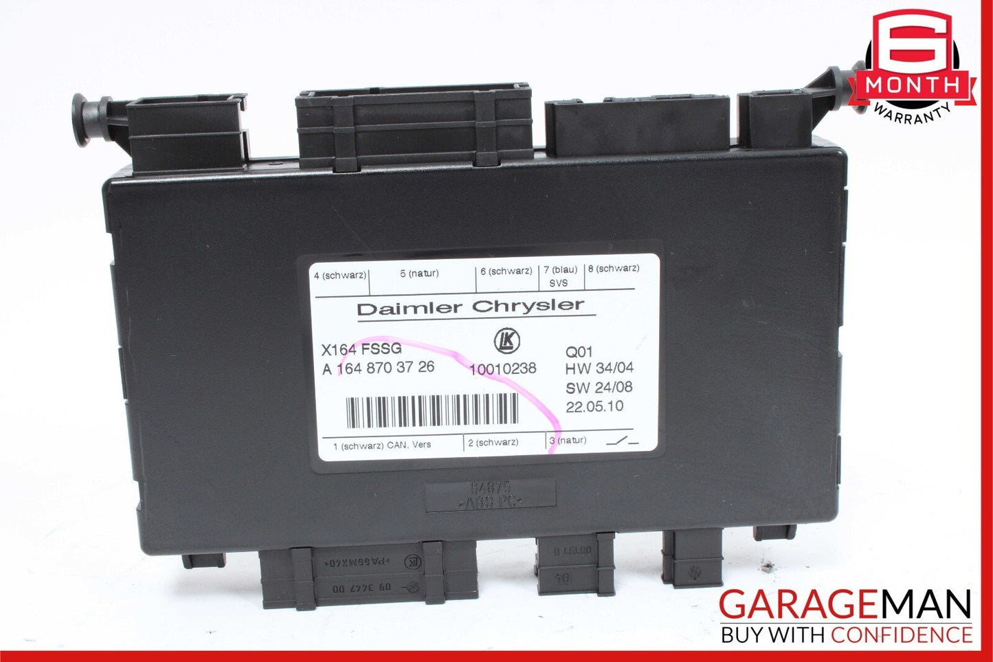 07-12 Mercedes X164 GL450 GL350 Third Seat Row Power Folding Control Module OEM