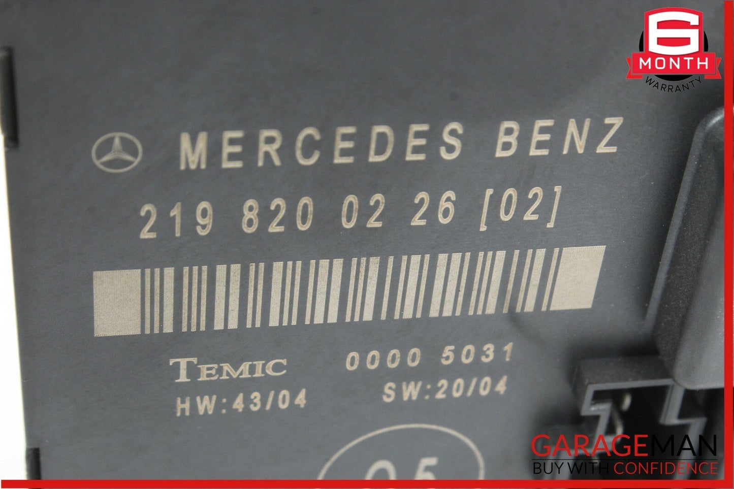 06-11 Mercedes W219 CLS350 CLS500 Rear Left Side Door Controller Module Unit