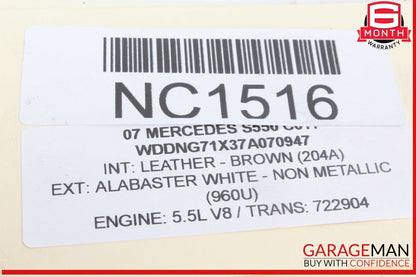 07-14 Mercedes W221 S550 S400 Front Right / Left Airmatic Shock Strut Arnott OEM