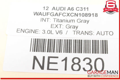 09-18 Audi A6 A7 A4 Rear Left Driver Side Lower Forward Control Arm 8K0501529L