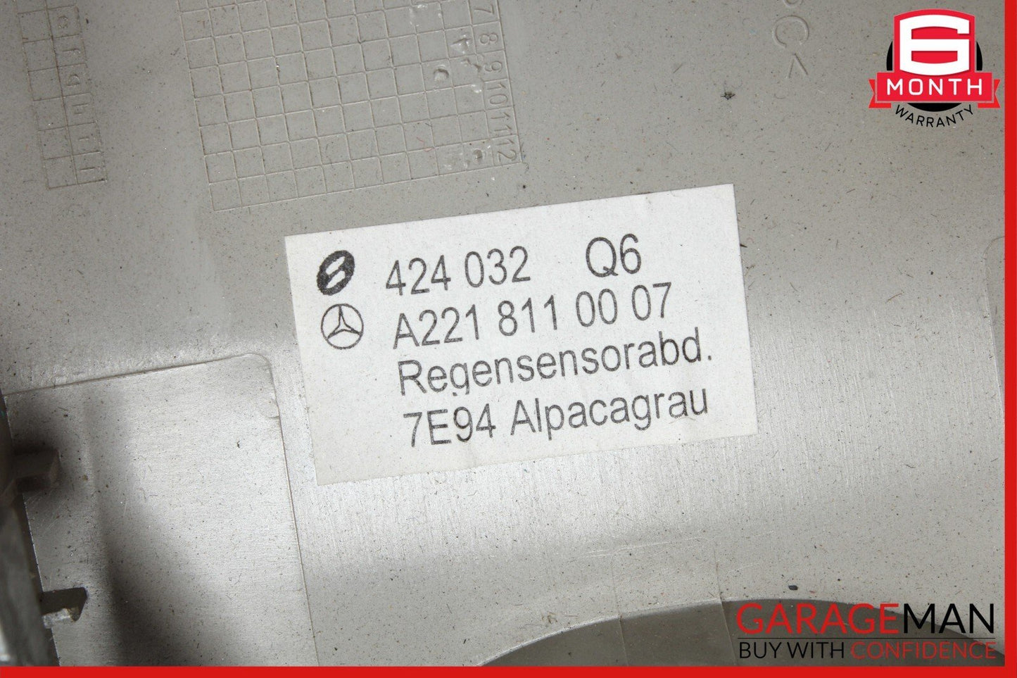 07-09 Mercedes W221 S550 S600 S63 AMG Front Interior Rear View Mirror 2218110007