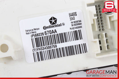 14-17 Maserati Ghibli BCM Body Computer Control Module Unit 68226670AA OEM