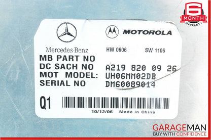 06-09 Mercedes X164 GL450 ML350 CLS350 Communication Control Module Unit Q1 OEM