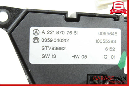 07-13 Mercedes W221 S550 CL600 Front Left Side Seat Adjust Control Memory Switch