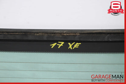 17-20 Jaguar XE Rear Windshield Back Window Glass OEM