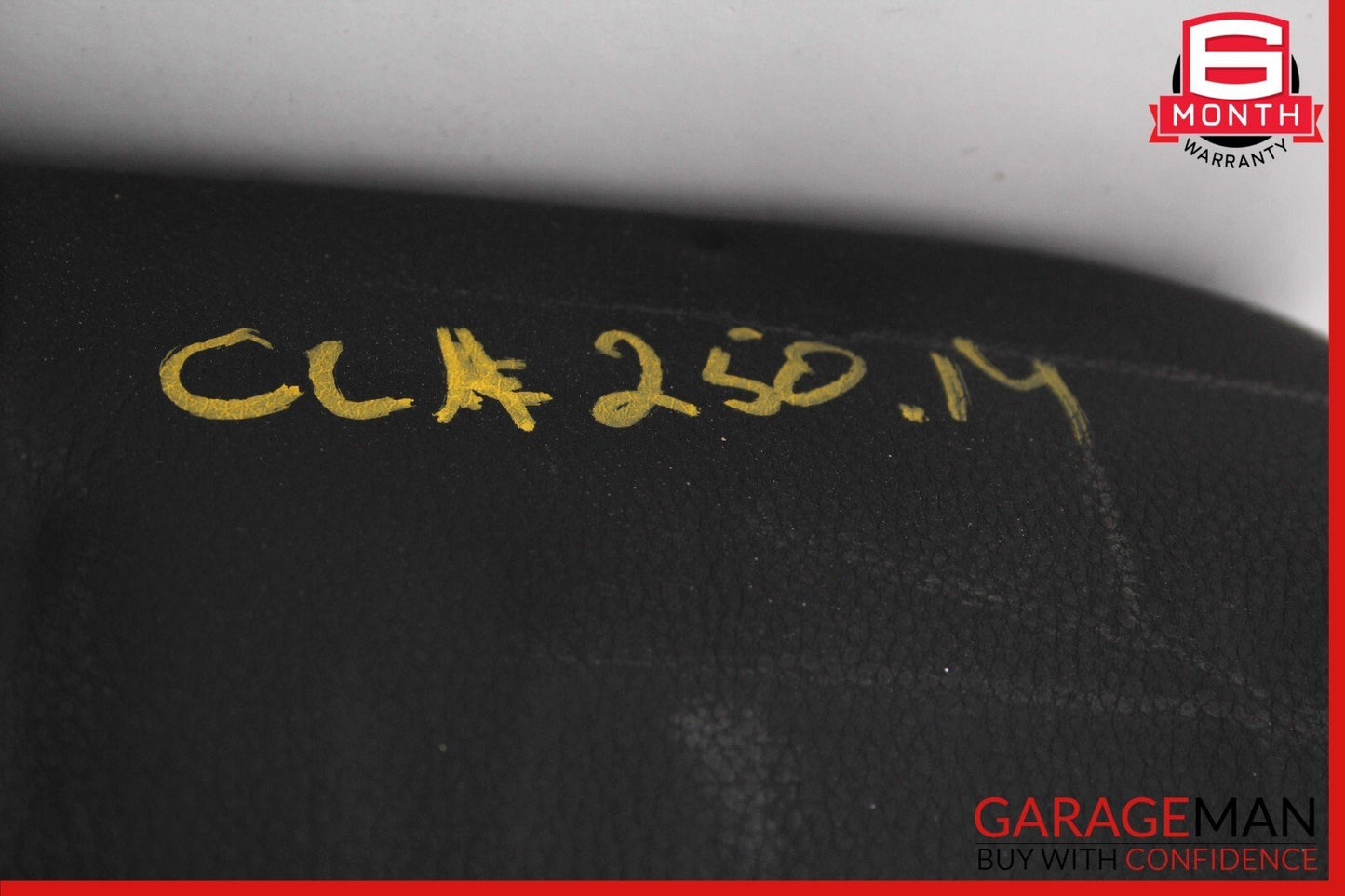 10-16 Porsche Panamera 970 Rear Left Side Top Upper Seat Cushion Black OEM