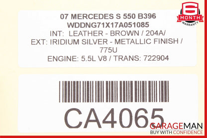 07-10 Mercedes W221 S550 CL550 Speedometer Odometer Instrument Cluster Gauge OEM