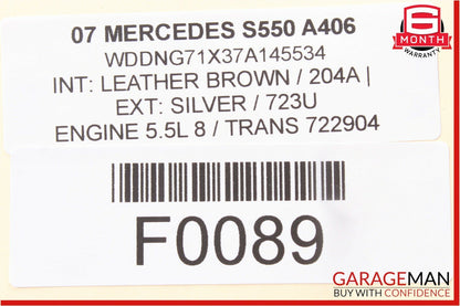 07-13 Mercedes W221 S550 Rear Left Driver Side Tie Rod Lower Control Arm OEM