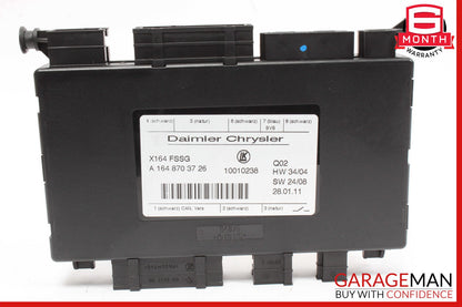 07-12 Mercedes X164 GL450 GL450 Third Seat Row Power Folding Control Module OEM