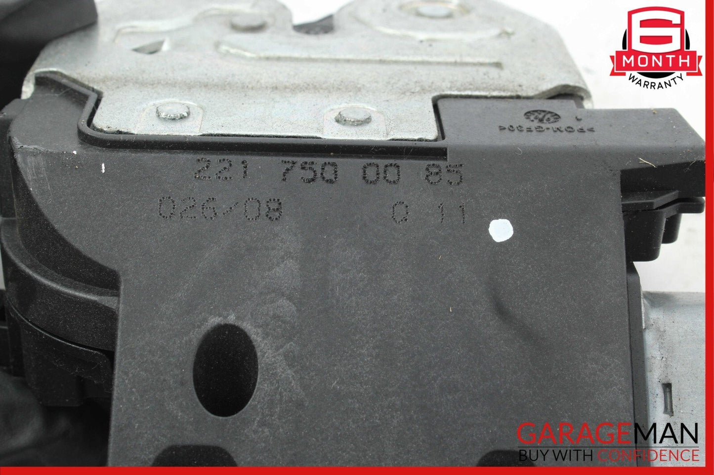 07-14 Mercedes W221 S550 CL600 Trunk Lid Lock Latch Actuator w/ Handle Assembly