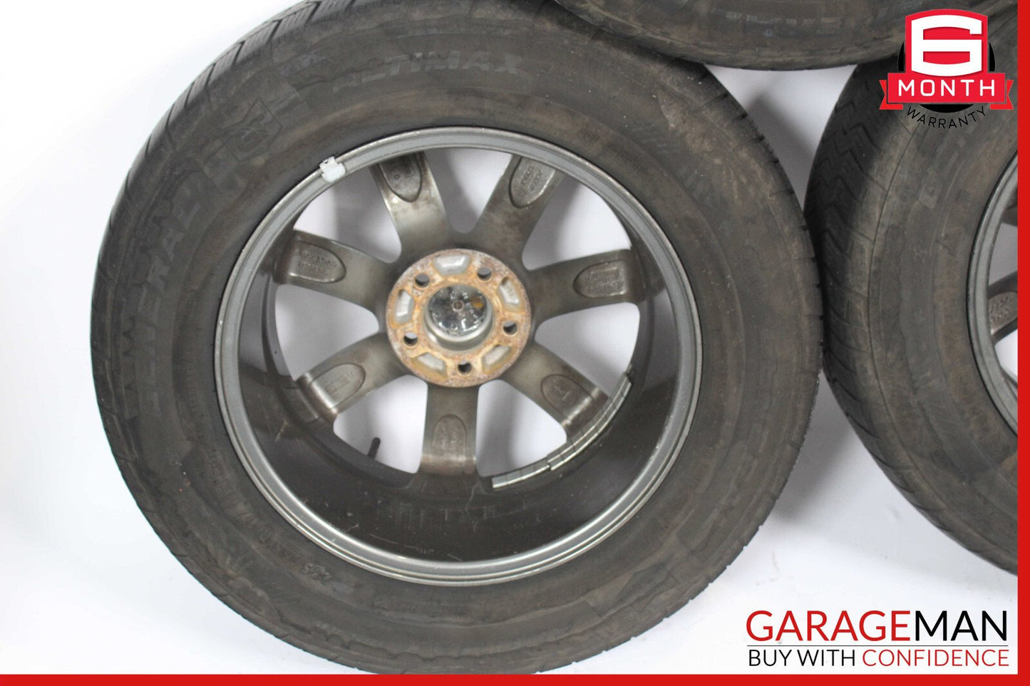 MB Motoring Alpina Complete Wheel Tire Rim Set of 4 Pc R17